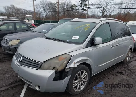 2007 Nissan Quest 3.5 S z USA, uszkodzony, nr VIN 5N1BV28U77N121663